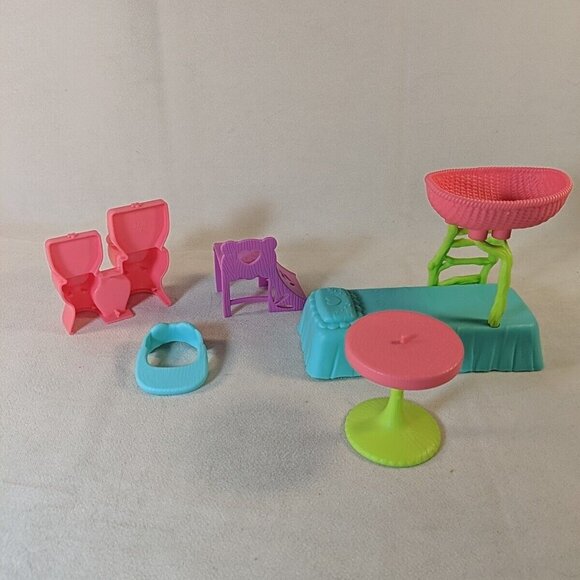 Enchantimals Playhouse Panda Set Replacement Furniture FPT54 5 Pieces - Picture 5 of 5